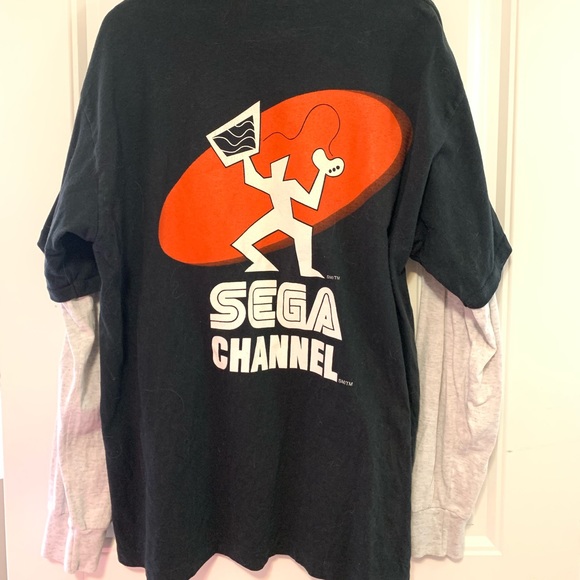 vintage SAGA CHANNEL long sleeve - Picture 1 of 4